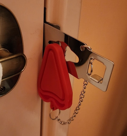 Travel Security Double Hole Door Locker