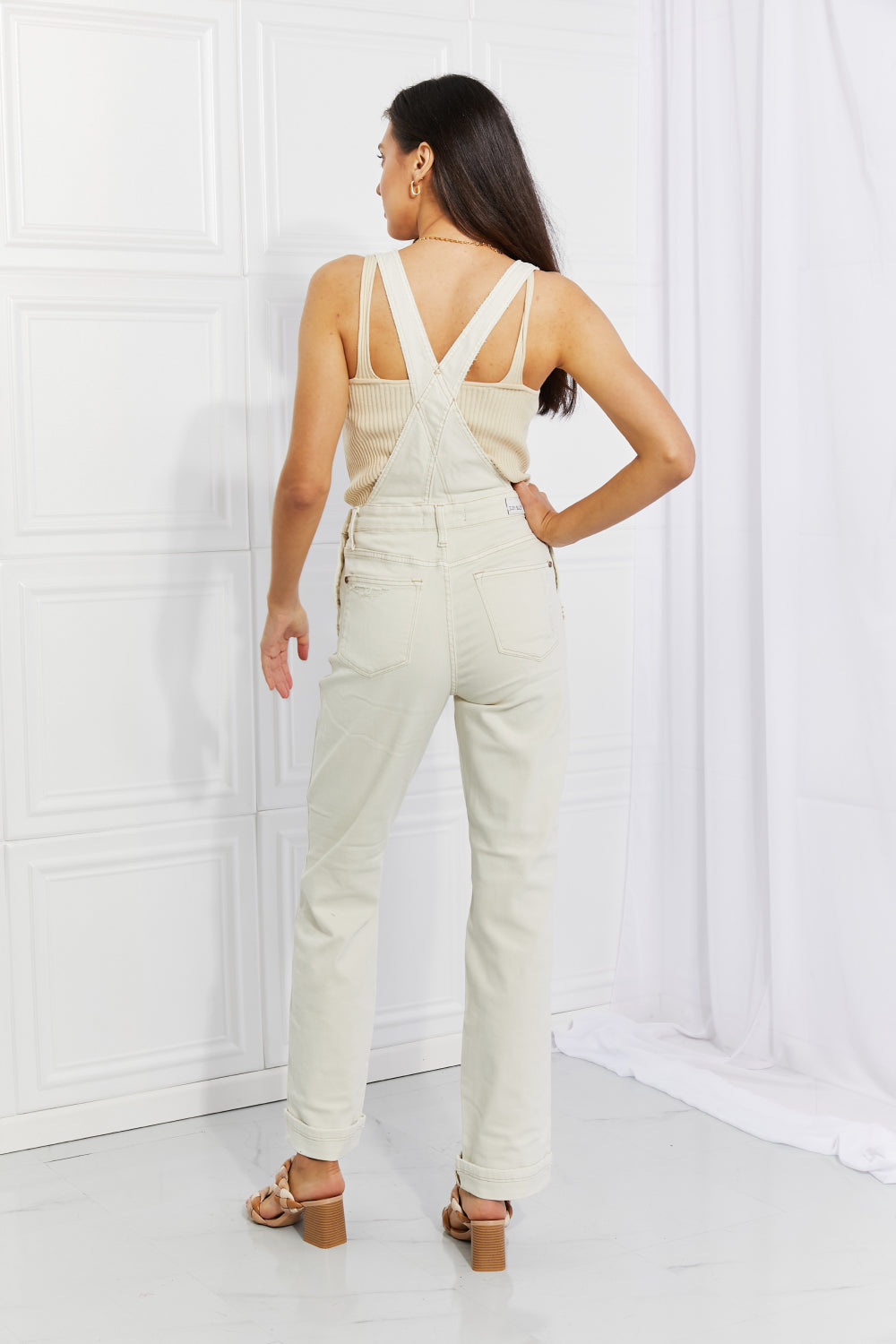 Taylor High Waist Overalls